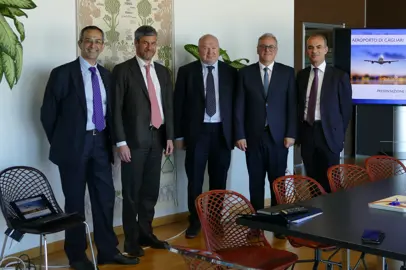 Presidente e Direttore Generale dell'ENAC in visita istituzionale all'Aeroporto di Cagliari