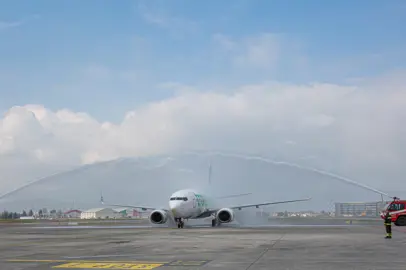 All'aeroporto di Milano Bergamo atterra il primo volo di Transavia