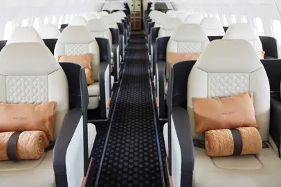 Poltrona Frau collabora con beOnd Airline