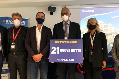 Aeroporti di Puglia: operativo Ryanair 2021