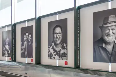 Steve McCurry porta “The World in Motion” a Milano Malpensa