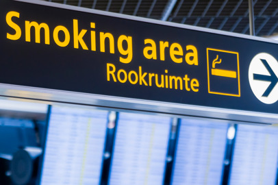 Aree fumatori negli aeroporti italiani