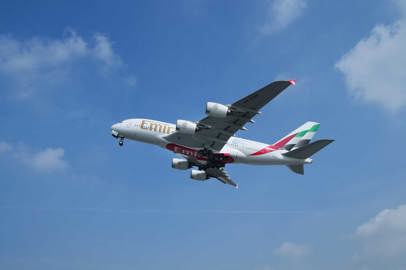 Volo dimostrativo Emirates A380 100% SAF