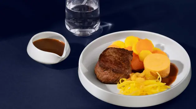 Air France: menu di primavera a bordo dei voli in partenza da Parigi
