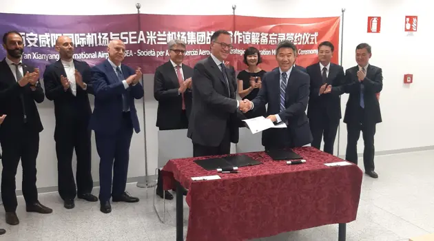 Nuove aperture verso la Cina per Milano Malpensa