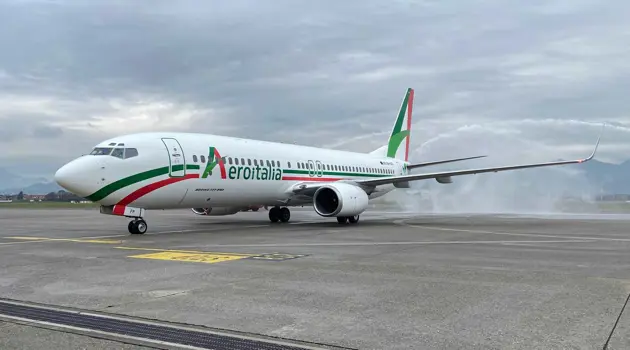 Aeroitalia ha inaugurato il volo tra Milano Bergamo e Roma Fiumicino