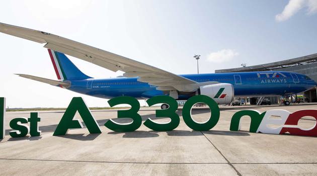 Il primo Airbus A330neo di ITA Airways
