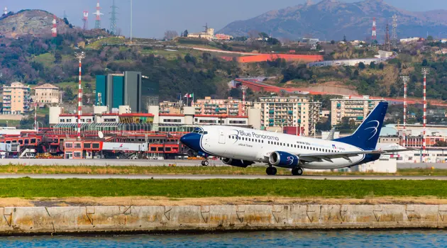 Cene a tema in aeroporto a Genova
