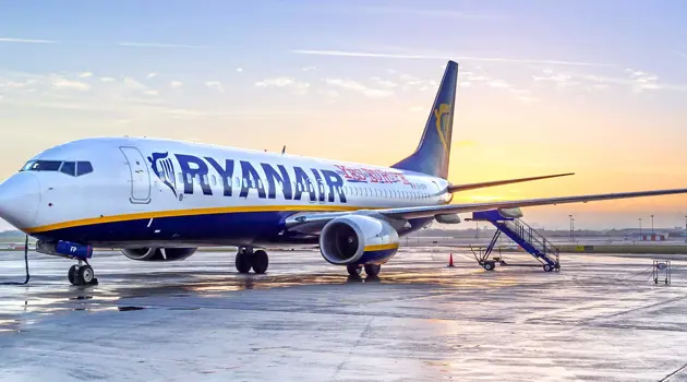 I voli Ryanair da Pisa per l'inverno 2021-22