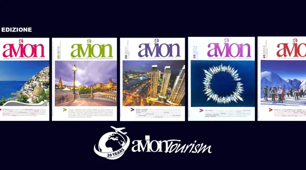 2008-2012 Le copertine storiche di Avion Tourism Magazine