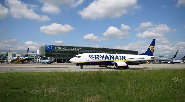 L’operativo invernale 2023/24 di Ryanair su Torino