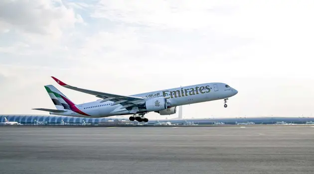 Emirates introduce l'A350 per Mumbai e Ahmedabad
