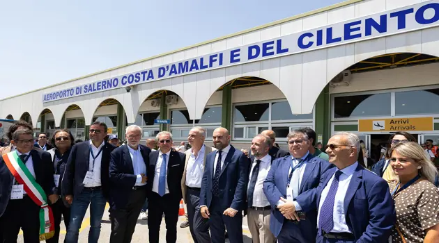 Nuova identità per l'aeroporto di Salerno
