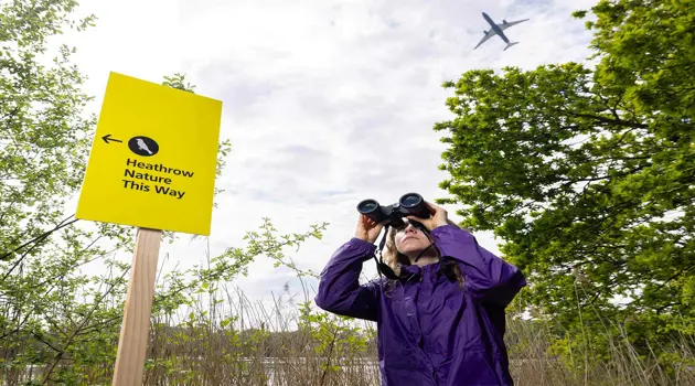 Heathrow apre una torre per l'osservazione degli uccelli