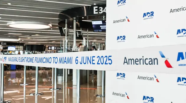 Roma decolla verso Miami