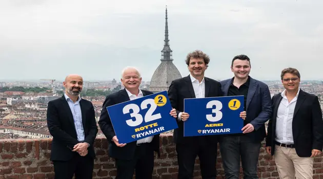 Nuovi voli Ryanair da Torino per Liverpool e Pescara