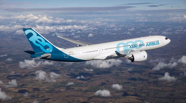 L’Airbus A330-800 ottiene il certificato di omologazione dall’EASA