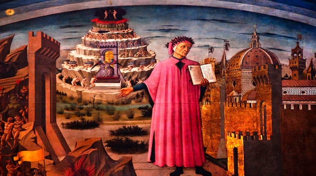 Le celebrazioni di Dante Alighieri a Pompei