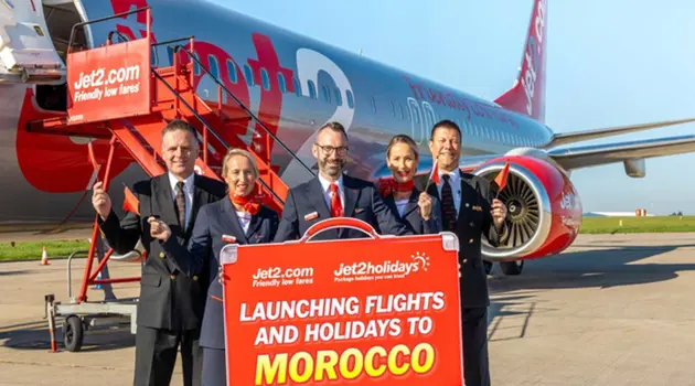 Con Jet2.com voli tutto l'anno dall'UK per Agadir e Marrakech