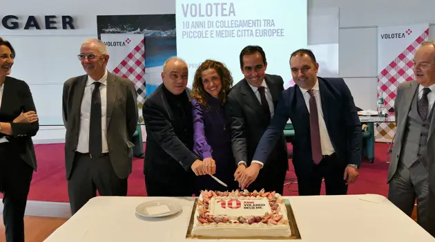 Volotea festeggia 10 anni in Italia