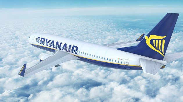 Ryanair annuncia una nuova rotta da Brindisi a Dublino