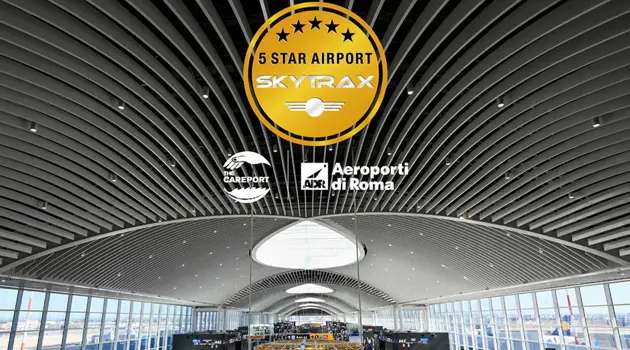 Enac: soddisfazione per le 5 Stelle Skytrax a Fiumicino