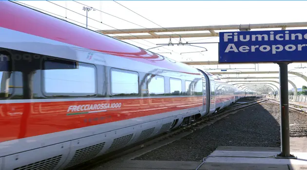 In treno da Napoli e Firenze da e per Fiumicino Aeroporto