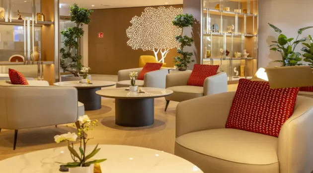 Emirates rinnova le sue lounge nel mondo