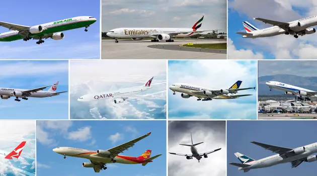 Le 10 migliori compagnie aeree del 2021