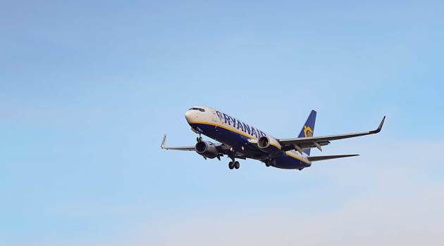 Ryanair riprende i voli da e per l'Aeroporto di Perugia
