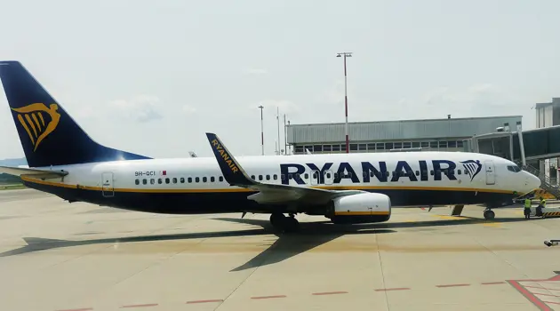 I voli Ryanair dall'Aeroporto di Torino per l'estate 2022