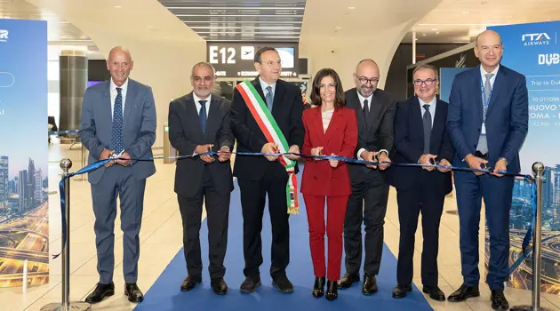 Nuova rotta di ITA Airways da Roma Fiumicino a Dubai