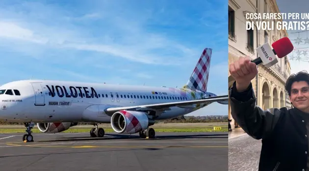 Volotea lancia il concorso per volare gratis