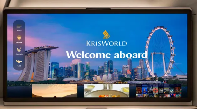 Singapore Airlines migliora l’esperienza di intrattenimento a bordo