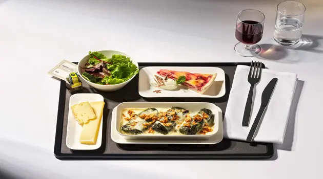 Swiss amplia la pre-selezione dei pasti in Business Class