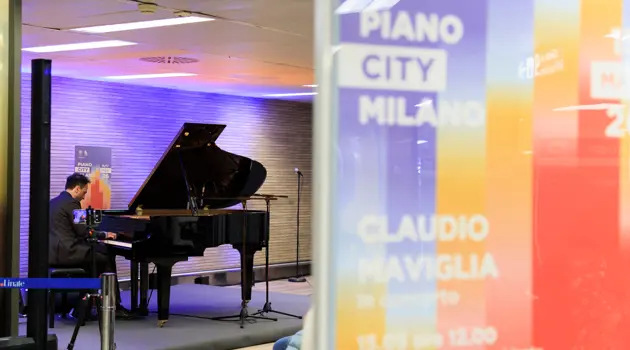 Piano City Milano porta il cinema a Linate