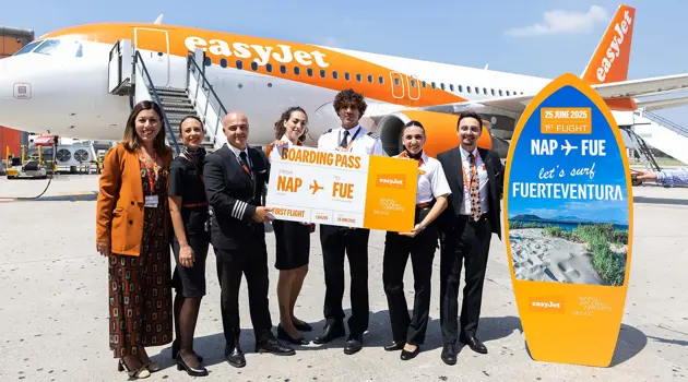 easyJet lancia il nuovo volo diretto Napoli-Fuerteventura