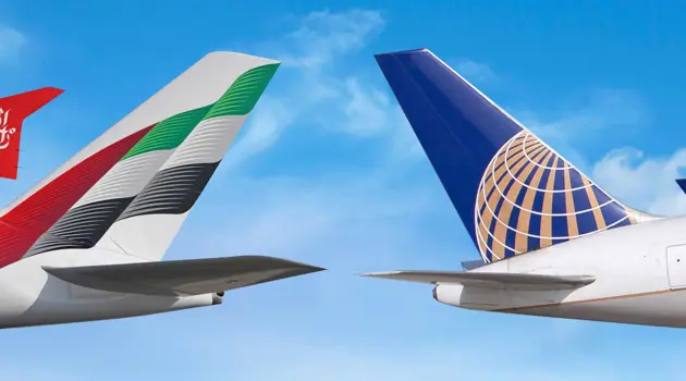 Emirates e United attivano una partnership di codeshare