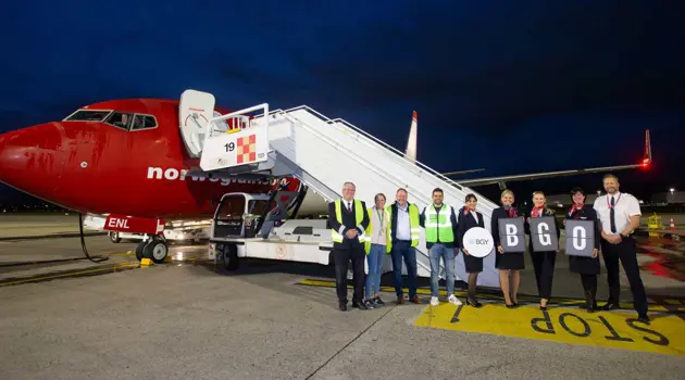 Aeroporto di Milano Bergamo: inaugurazione volo da e per Bergen
