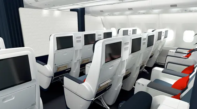 Nuove cabine di Air France