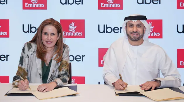 Emirates e Uber insieme per un viaggio senza interruzioni
