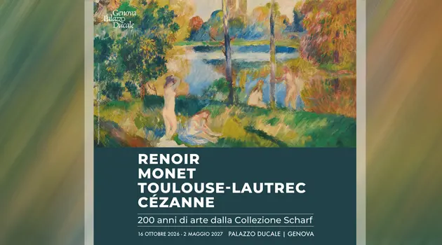 Renoir, Monet e Cézanne a Genova: la Collezione Scharf a Palazzo Ducale