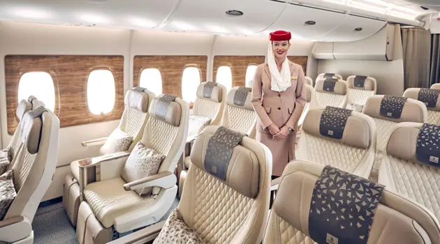 Premium Economy sui voli A380 di Emirates per New York