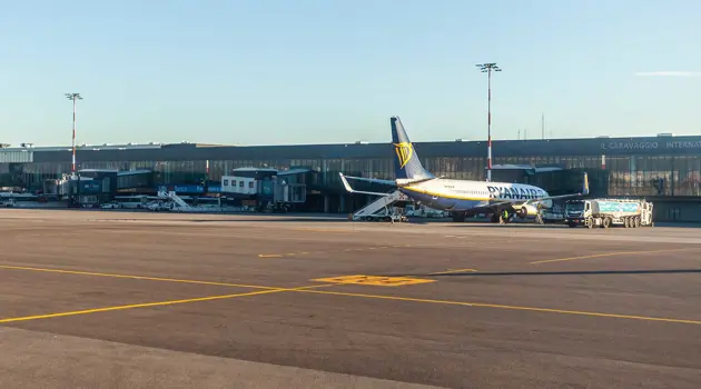 Aeroporto di Bergamo riaperto ai voli passeggeri