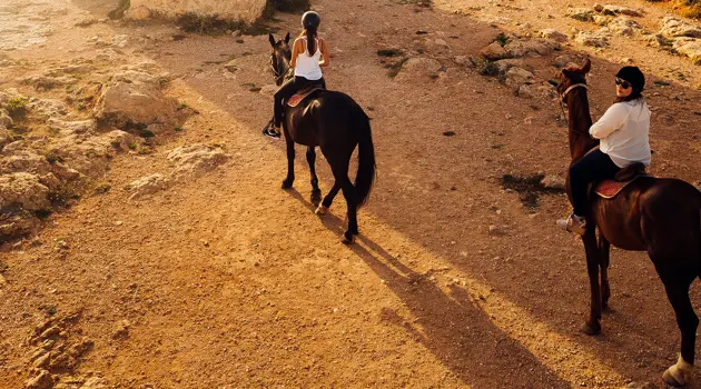 A cavallo, circondati dalla natura maltese