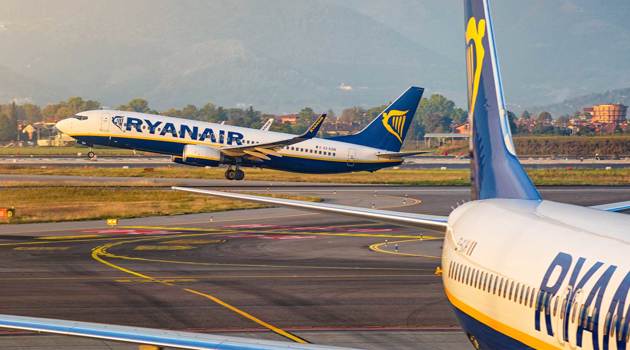 Ryanair riprende i voli da e per gli aeroporti di Crotone e Lamezia Terme