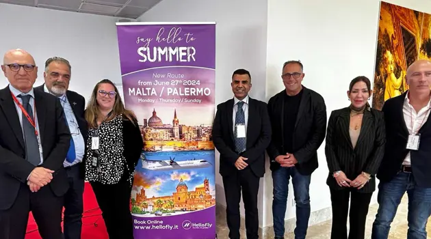 All'Aeroporto di Palermo nuova rotta per Malta
