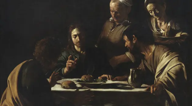 A Milano “Attorno alla Cena in Emmaus. Caravaggio incontra Rembrandt“