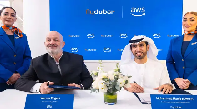 Partnership tra flydubai e Amazon Web Services