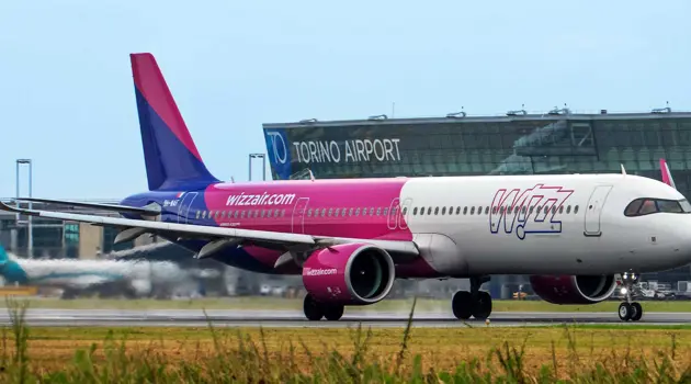 Wizz Air: nuovo volo Torino-Suceava